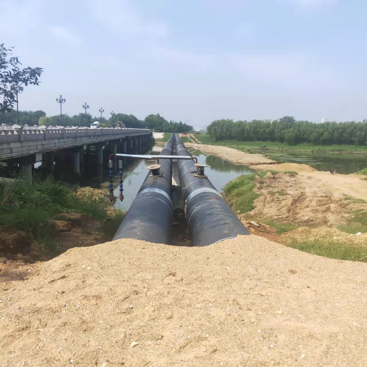 沙坪坝管道物理震动清洗输油管道清洗